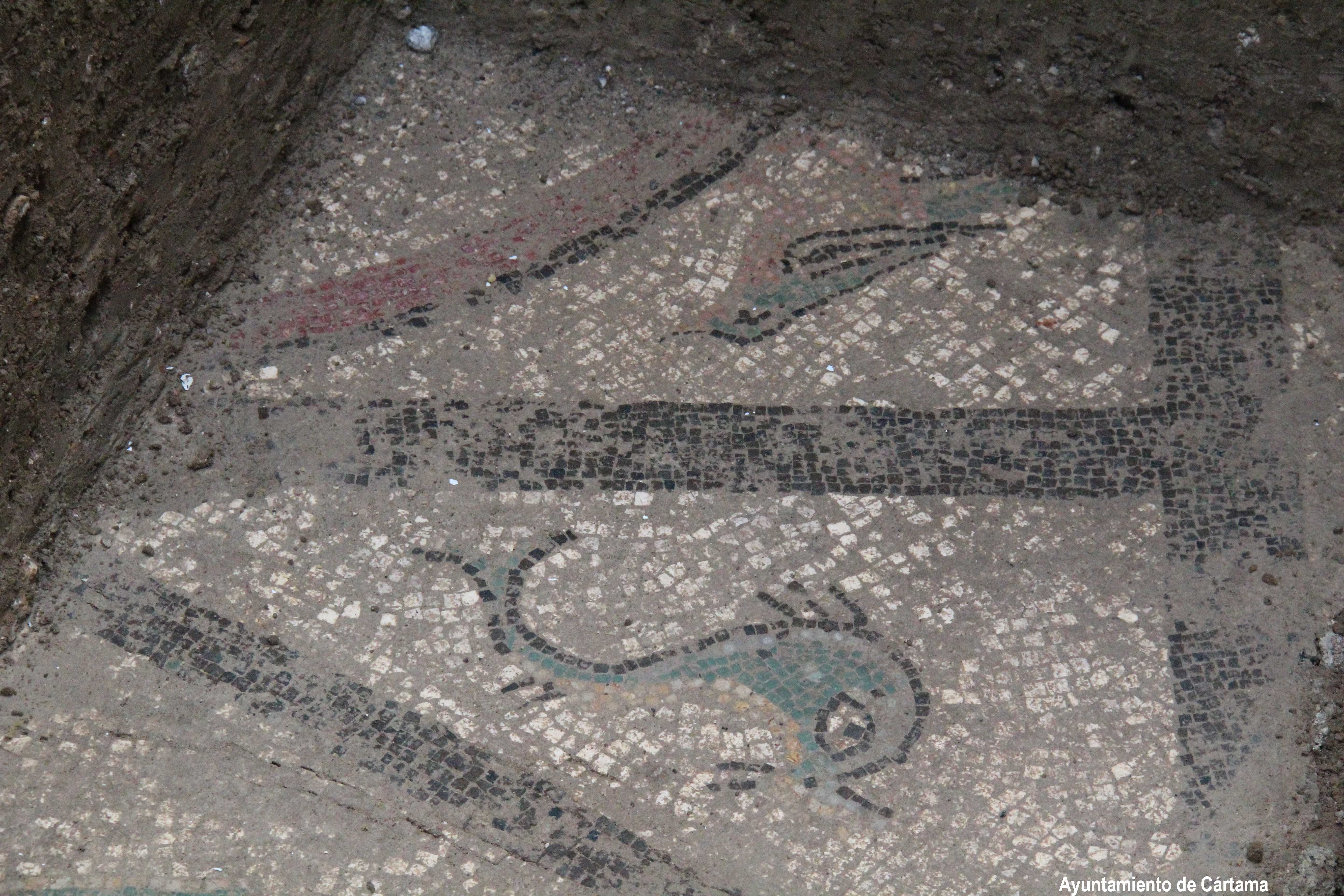 Mosaico romano calle Feijoo
